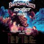 AYRON JONES + BLACK STONE CHERRY AFFICHE REPORT